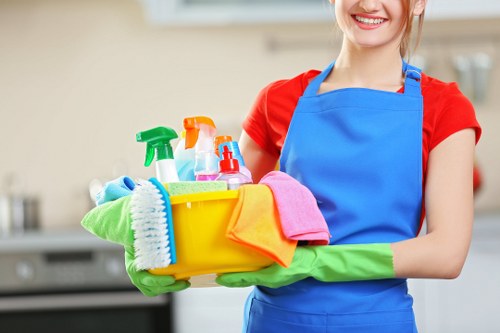 Cleaner safety policy introduction with workplace protection focus