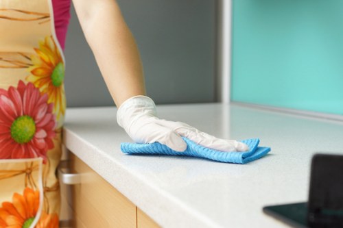 Professional house clearance in W4 with furniture and household items being removed