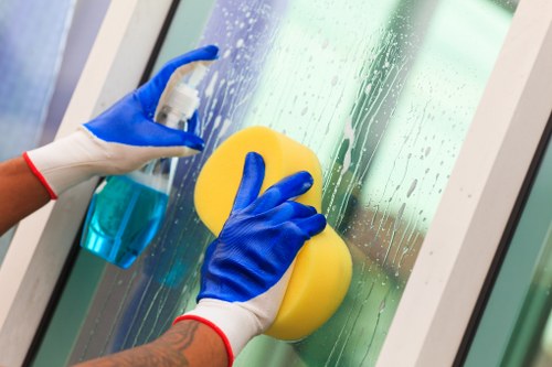 Local post-construction cleaning team in W4 flat