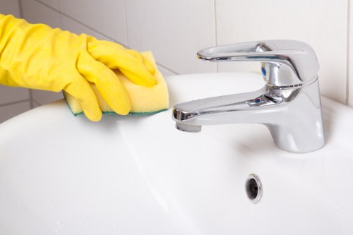 Supervisor discussing a formal cleaning complaint process