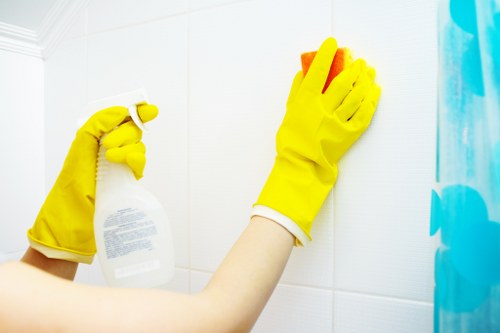Final property cleaning ready for handover in W4