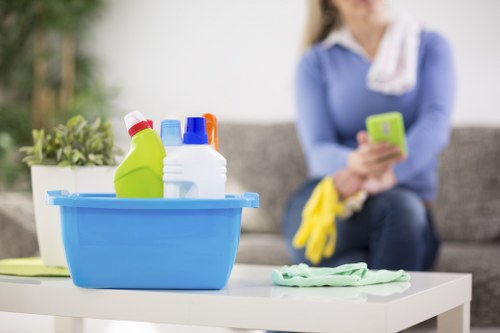 Commercial upholstery cleaning for office seating in W4