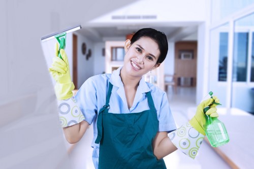 Cleaning team committed to safe and responsible work