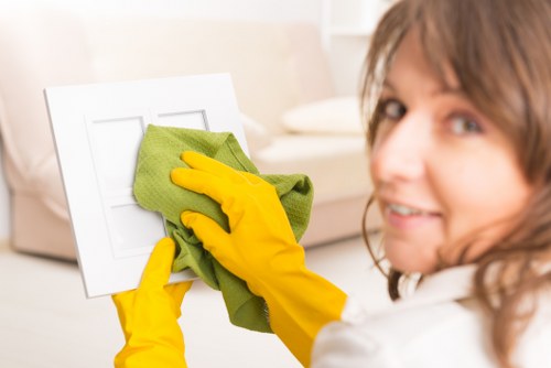 Rug cleaning service for offices and commercial spaces in W4