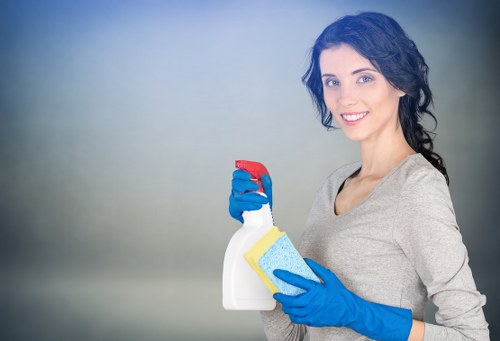 Careful treatment of lined curtains and soft furnishings in W4